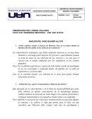 Análisis de caso de quaker alloys