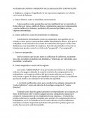 ANÁLISIS DE COSTOS Y MEDICIÓN DE LA REALIZACIÓN Y MOTIVACIÓN