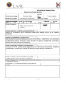 MECATRONICA INDUSTRIAL Reporte de actividad practica