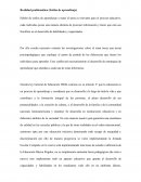 Realidad problemática (Estilos de aprendizaje)