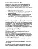 La responsabilidad social empresarial (RSE)