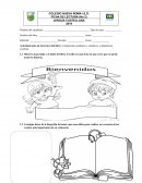 Actividad antes de la lectura del libro: Componente semántico y sintáctico, competencia escritora