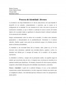 Proceso de identidad: Jóvenes