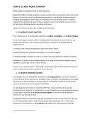 La vida moral humana