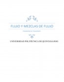 FLUJO Y MEZCLAS DE FLUJO FENOMENOS DE TRANSPORTE