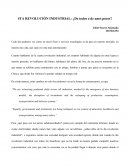 CUARTA REVOLUCIÓN INDUSTRIAL: ¿De todos o de unos pocos?