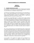 CURSO DE DESARROLLO DE LA PERSONALIDAD