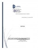 CRITICA CARRERA: ARQUITECTURA