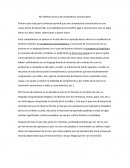 Mi reflexión acerca de Competencia comunicativa