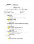 Examen final: Administración de Recursos Humanos