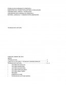 LENGUAJE Y COMUNICACIÓN LIBERADORA TECNICAS DE LECTURA