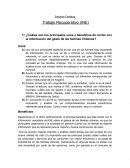 Trabajo Recuperativo (INE)