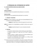 El problema del patrimonio de Carter