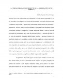 LA FORMA URBANA COMO PRODUCTO DE LA SEGREGACIÓN SOCIO ESPACIAL