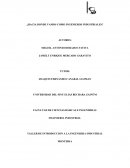 TALLER DE INTRODUCCION A LA INGENIERIA INDUSTRIAL