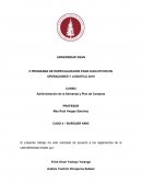 Administración de la Demanda y Plan de Compras. Burger King