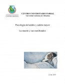 Psicología del adulto y adulto mayor La muerte y sus moribundos