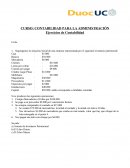 CONTABILIDAD PARA LA ADMINISTRACIÓN, Ejercicios de Contabilidad s/r