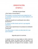 Orientación Etapa 3 Actividad de aprendizaje