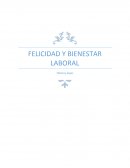 FELICIDAD Y BIENESTAR LABORAL