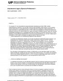 Arquitectura Legal y Ejercicio Profesional