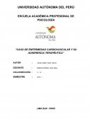Caso de enfermedad cardiovascular y su adherencia terapéutica