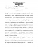 Ensayo #2 Psicología del Trabajo