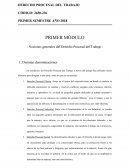 DERECHO PROCESAL DEL TRABAJO