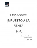 LEY SOBRE IMPUESTO A LA RENTA