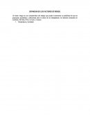 DEFINICION DE LOS FACTORES DE RIESGO