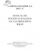 Manual politcas WRAP