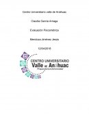 Evaluación Psicométrica