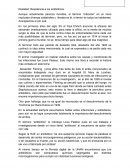Resistencia a los antibióticos