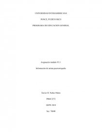 Biografia artista puertorriqueno Antonio Martorell Cardona. Página 1