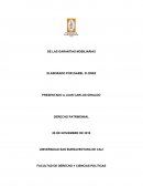 DE LAS GARANTÍAS MOBILIARIAS