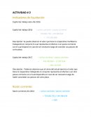 ACTIVIDAD # 2 Indicadores de liquidación