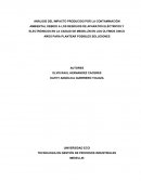 ANÁLISIS DEL IMPACTO PRODUCIDO POR LA CONTAMINACIÓN AMBIENTAL DEBIDO A LOS RESIDUOS DE APARATOS ELÉCTRICOS Y ELECTRÓNICOS EN LA CIUDAD DE MEDELLÍN EN LOS ÚLTIMOS CINCO AÑOS PARA PLANTEAR POSIBLES SOLUCIONES