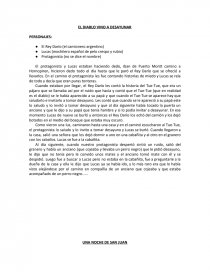 Resumen cuentos chilenos. Página 1