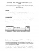 ESTEQUIOMETRÍA – FÓRMULA DE UN HIDRATO Y DETERMINACIÓN DE LA PUREZA DE REACTIVOS