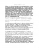 RÉGIMEN POLÍTICO EN CUBA