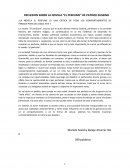 REFLEXION SOBRE LA NOVELA “EL PERFUME” DE PATRICK SUSKIND