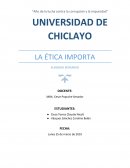 LA ÉTICA IMPORTA KLIKSBERG BERNARDO