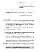 QUEJA DERECHO EN EL EXTREMO DE CAUCION