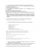 ¿Cómo se determina el riesgo a la contaminación de las aguas subterráneas?