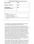 Evaluación lectura complementaria “El libro de la selva”