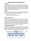 MEMORIA DESCRIPTIVA DE PRIORIZACION N° 03