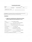 EVALUACIÓN ESCRITA LENGUAJE