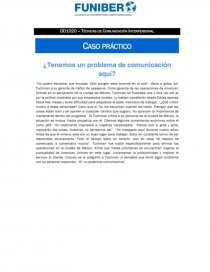 ¿Tiene un problema de comunicación Jim Tuchman?. Página 1