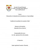 Planeación y Evaluación de la Enseñanza y el Aprendizaje “Análisis de la película No manches Frida”