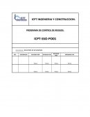 Plan de Control de Riesgos